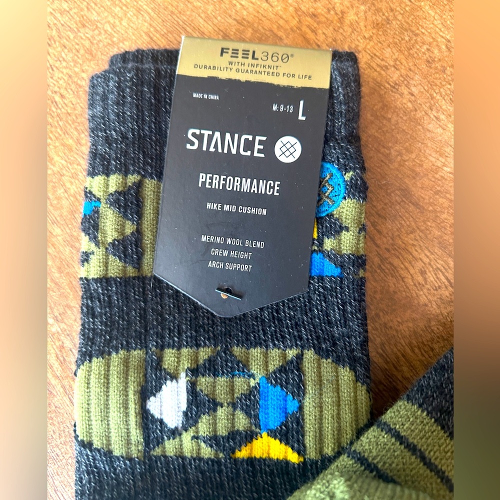 Stance men’s merino wool hiking socks